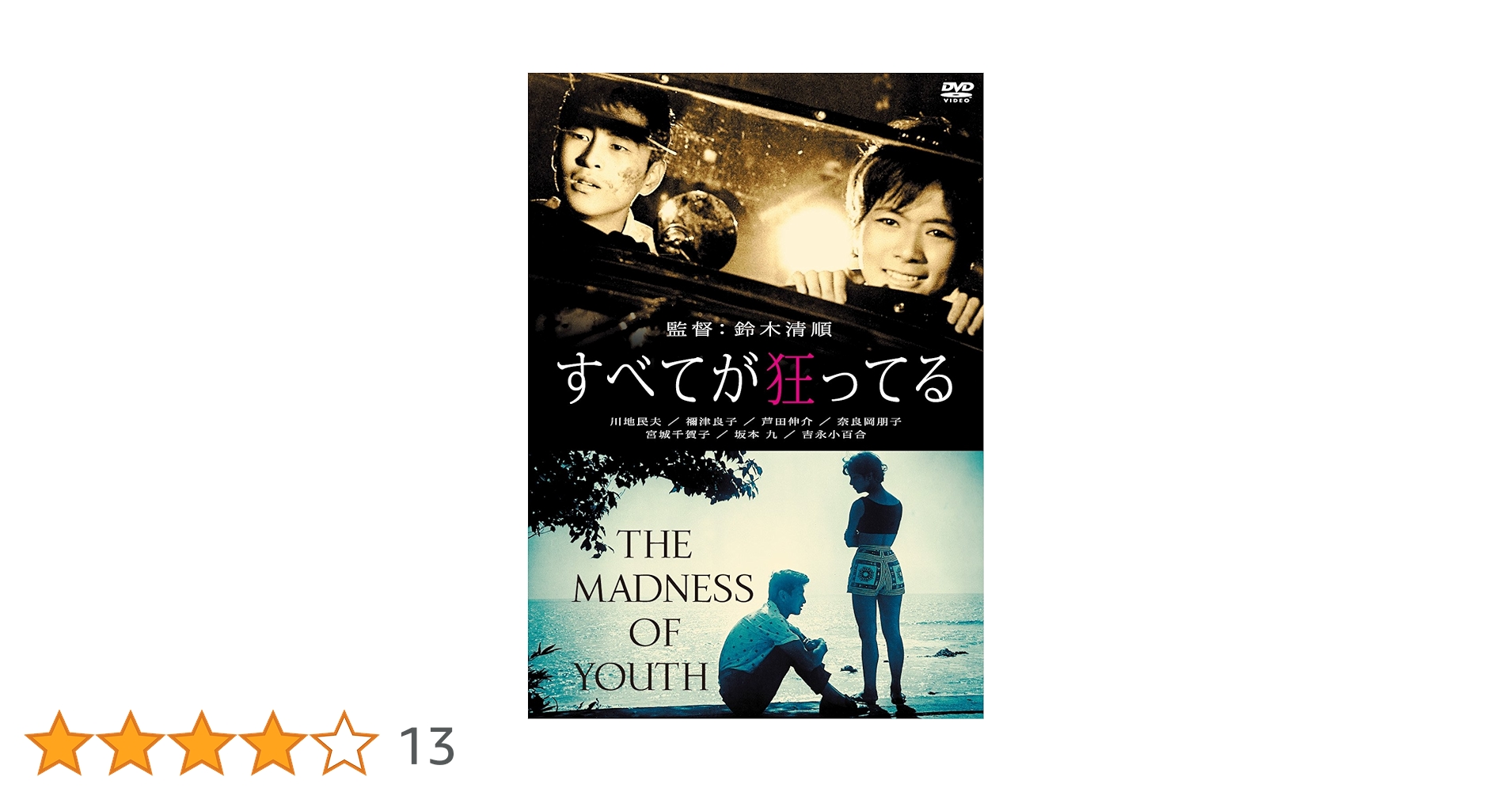 Amazon.co.jp: すべてが狂ってる [DVD] : 川地民夫, 禰津良子